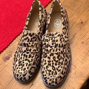 ASH Leopard Print Size 39/9 Loafers